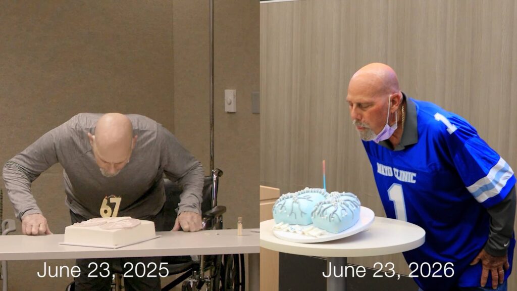 One year later: First patient thrives after lung transplant through Mayo Clinic in Arizona’s new lung transplant program (VIDEO)