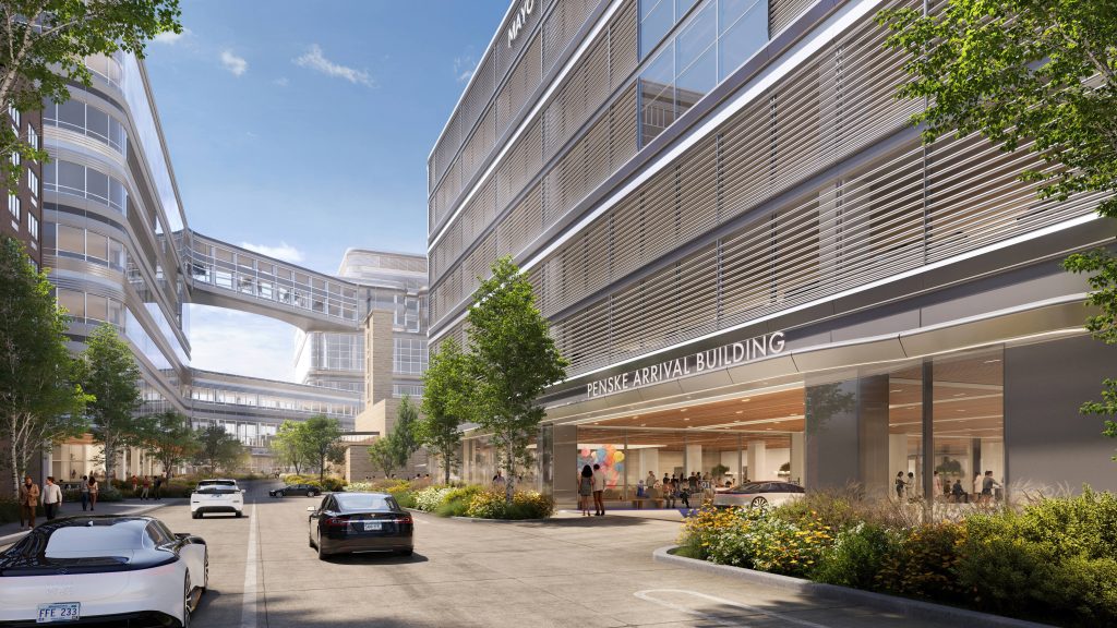 Mayo Clinic receives gift from Penske Foundation to transform patients’ arrival experience
